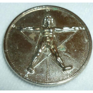 Vintage Masonic Da Vinci‎ JA Trinket Token